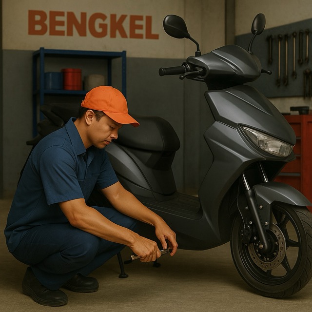Bengkel Motor Listrik Terdekat Area JABODETABEK: Jakarta, Bogor, Depok, Tangerang, dan Bekasi
