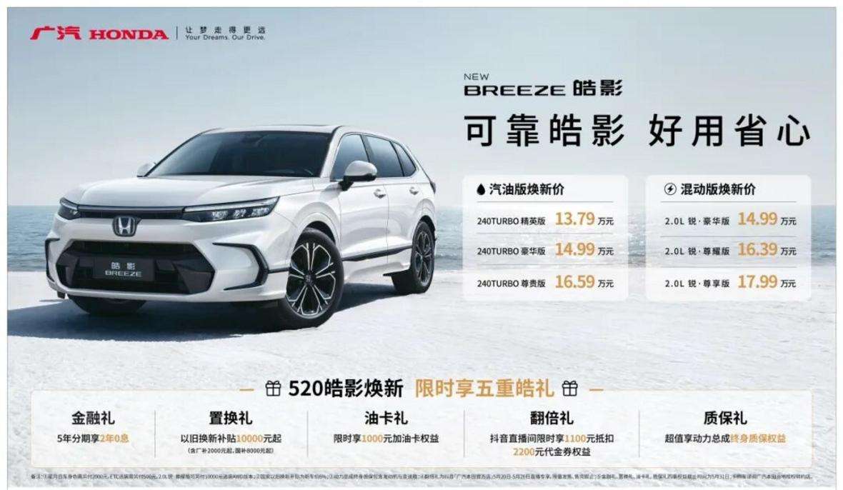 GAC Honda Yeni HaoYing Meluncur: Huawei Cloud Car Bawa Pembaruan OTA Nyaris Real-time