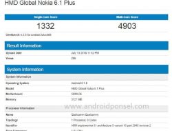 Nokia 6.1 Plus Hadir di Geekbench dengan Snapdragon 636 dan RAM 4GB