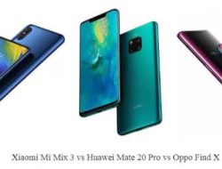 Xiaomi Mi Mix 3 vs Huawei Mate 20 Pro vs Oppo Find X: Spesifikasi, Harga dan Perbandingan