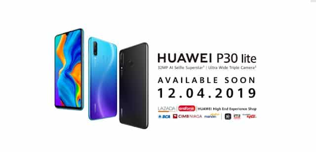 Huawei P30 Lite baru Akan Diluncurkan 12 April