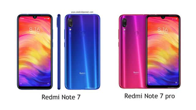 Perbandingan Spesifikasi Redmi Note 7 dan Redmi Note 7 Pro, Bedanya Apa?