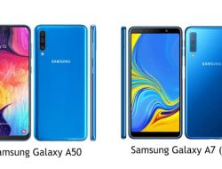 Bandingkan Spesifkasi Samsung Galaxy A50 dengan Galaxy A7