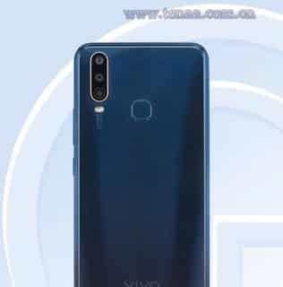 Vivo V1901A Muncul Di TENAA dengan tiga kamera dan baterai 4880mAh