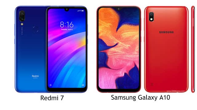 Perbandingan Spesifikasi Redmi 7 dan Samsung Galaxy A10, Lengkap!