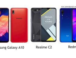 Perbandingan Spesifikasi Samsung Galaxy A10 VS Realme C2 VS Redmi 7, Mana yang Terbaik?