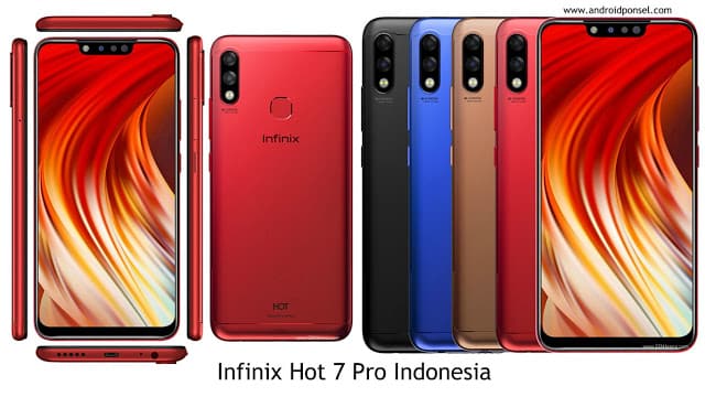 Inifnix Hot 7 Pro dengan Dual Kamera depan dan Belakang Harga Satu Jutaan