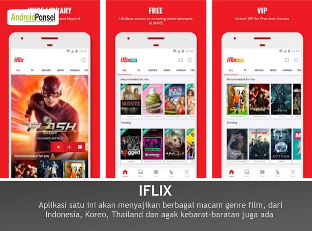 Aplikasi Nonton Film di Android Terbaik (Tanpa Download)