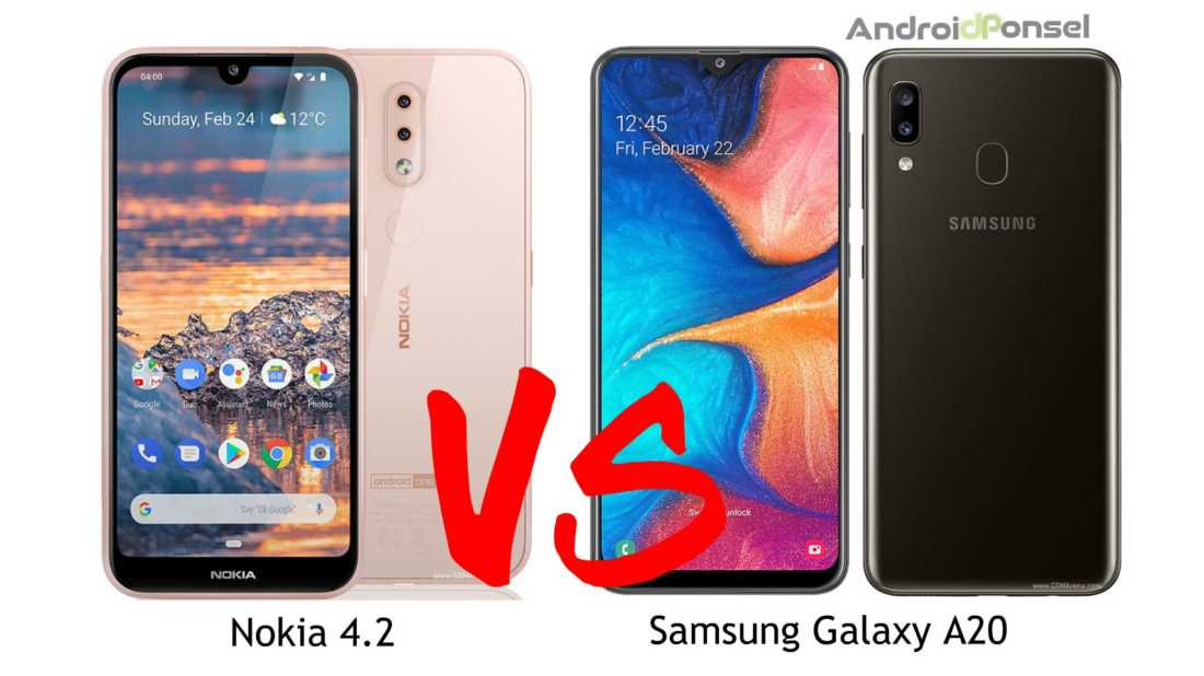 Nokia 4.2 VS Samsung Galaxy A20