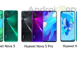 Spesifikasi Huawei Nova 5, Nova 5 Pro dan Nova 5i, Harga dan Perbandingan