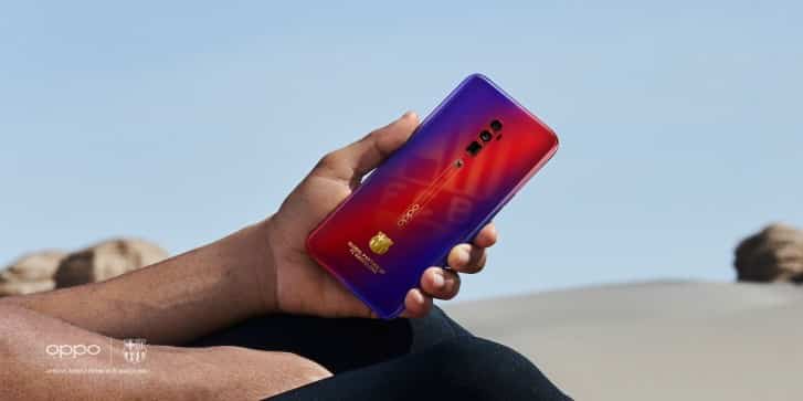 Oppo reno edisi barcelona 2