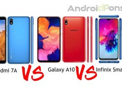 Redmi 7A VS Samsung Galaxy A10 VS Infinix Smart3 Plus, Mana yang Terbaik?