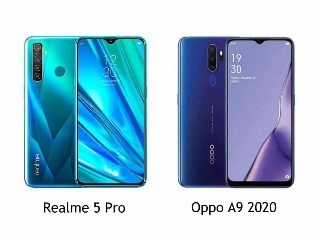 Realme 5 pro vs Oppo A9 2020