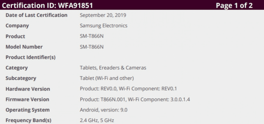 Samsung Galaxy Tab S6 Akan Menjadi Tablet Pertama Yang Mendapatkan Teknologi 5G