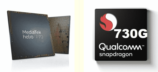 Snapdragon 730G 8nm vs Mediatek Helio P70 12nm