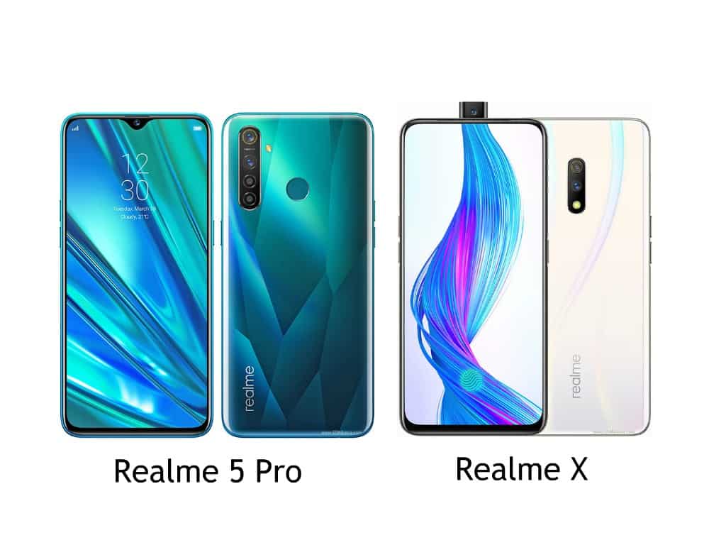 Realme 5 Pro vs Realme X