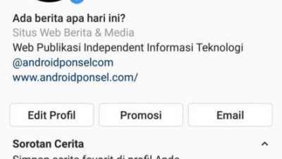 Instagram menggunakan aplikasi dark mode