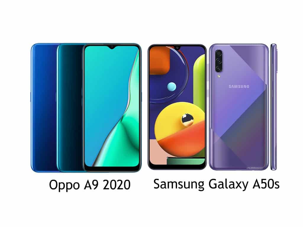 Oppo A9 2020 vs Galaxy A50s