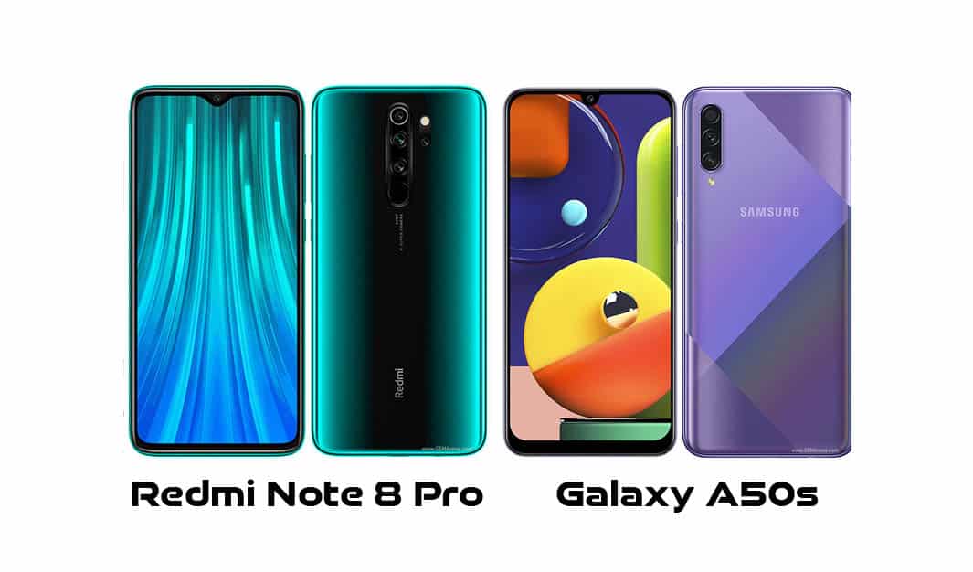 Redmi Note 8 Pro vs Galaxy A50s