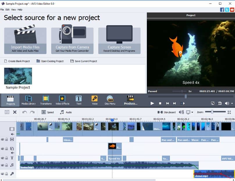 AVS Video Editor Aplikasi Edit Video