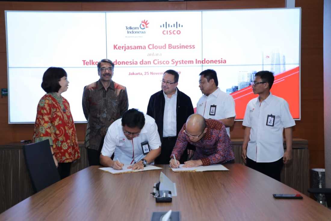 Kerja Sama Telkom dengan Cisco