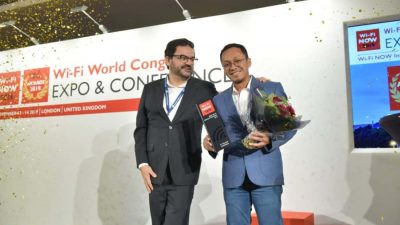Telkom Meraih Penghargaan Best Wi-Fi Service Provider pada Ajang Wi-Fi NOW Award 2019