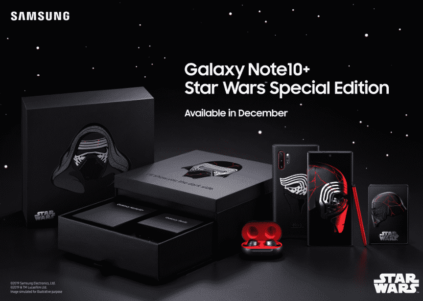 Samsung Galaxy Note10 + Edisi Star WArs