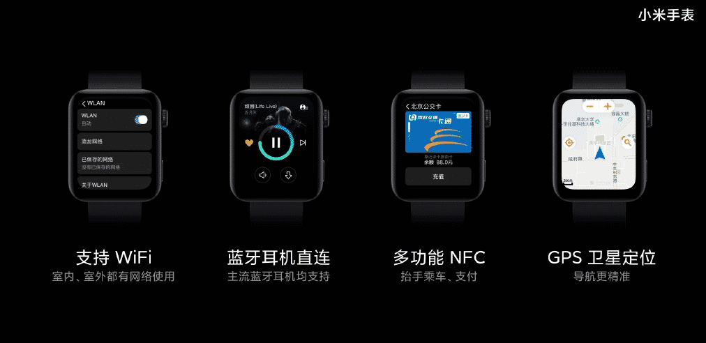 Xiaomi Mi Watch Jam tangan mirip dengan Apple Watch