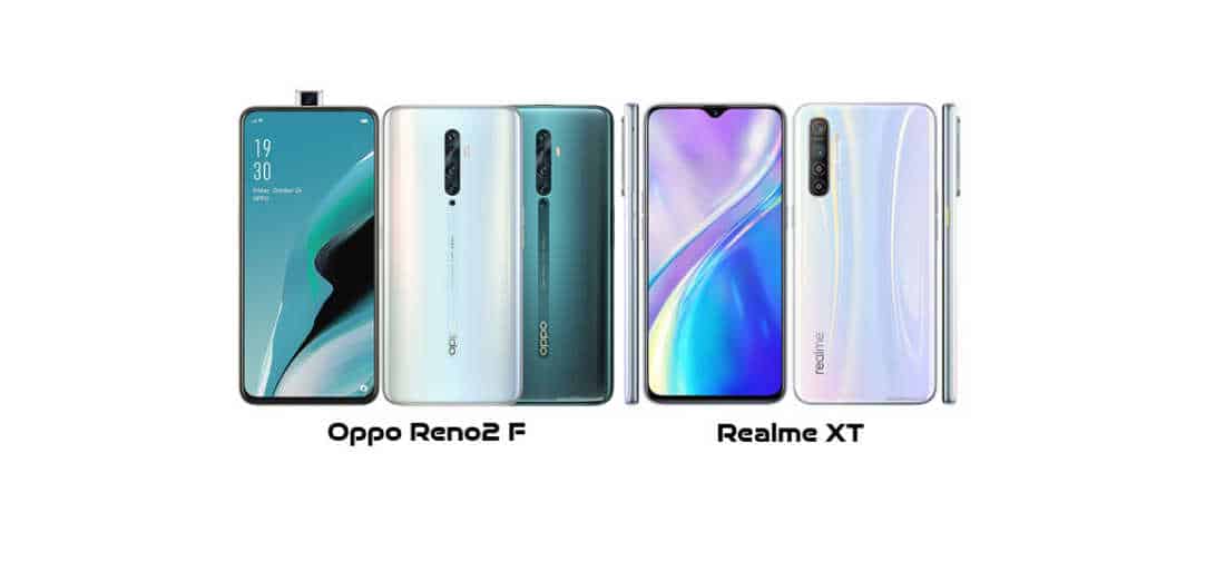 Oppo Reno2 F vs Realme XT