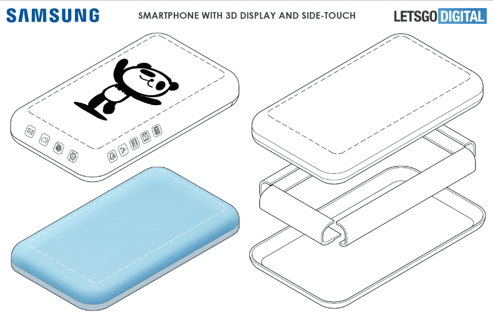 Samsung Patenkan Display Layar 3D Super Bundar dengan Kontrol Sentuhan