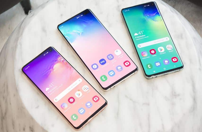 Samsung Galaxy s10 series