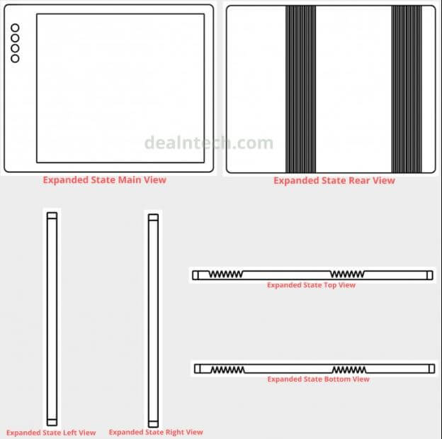 Xiaomi Patenkan Desain Ponsel Lipat Dengan Empat Kamera