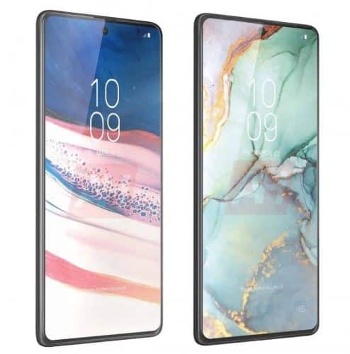 Desain Galaxy S10 Lite