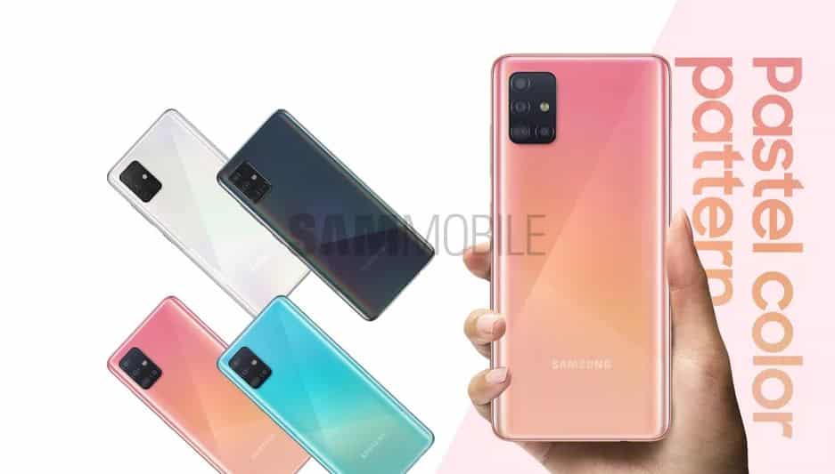 Pilihan Warna Samsung Galaxy A51