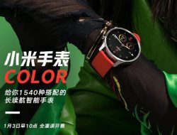 Xiaomi Meluncurkan Jam Tangan Pintar Bernama Watch Color