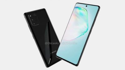 Render Samsung Galaxy A91 Terkuak