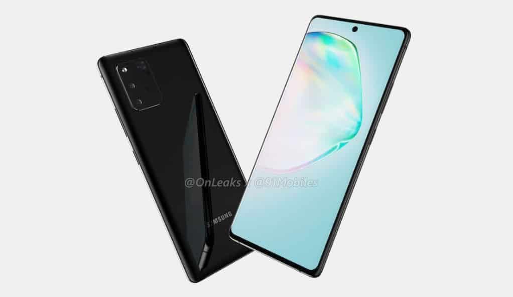 Render Samsung Galaxy A91 Terkuak