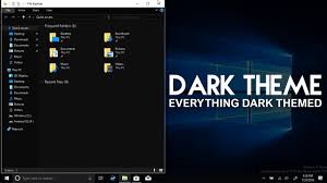 Dark theme windows 10 Dark theme windows 10