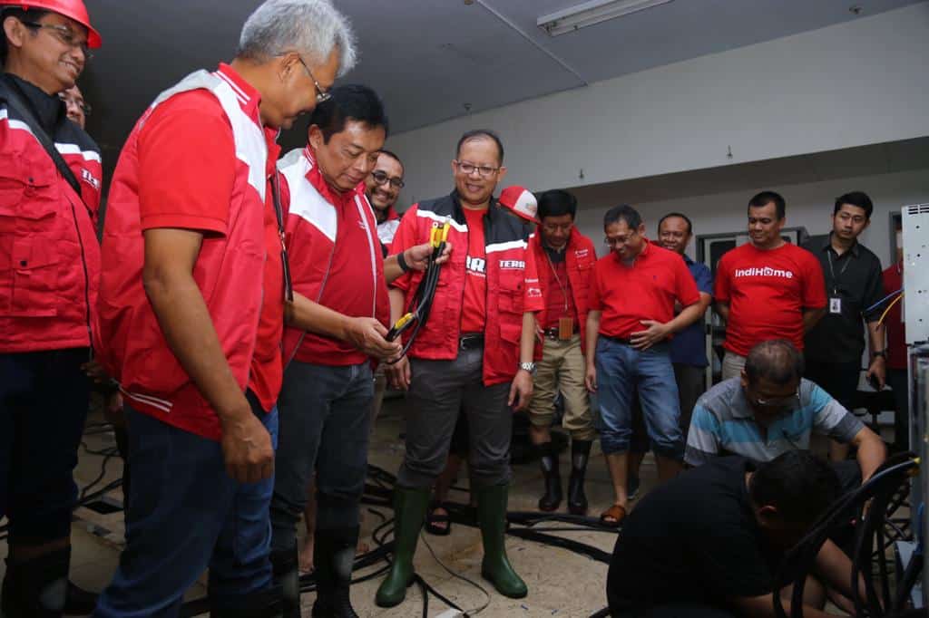 Telkom Siagakan Perangkat Jaringan dan Siapkan Posko Bantuan untuk Masyarakat Yang Terdampak Banjir