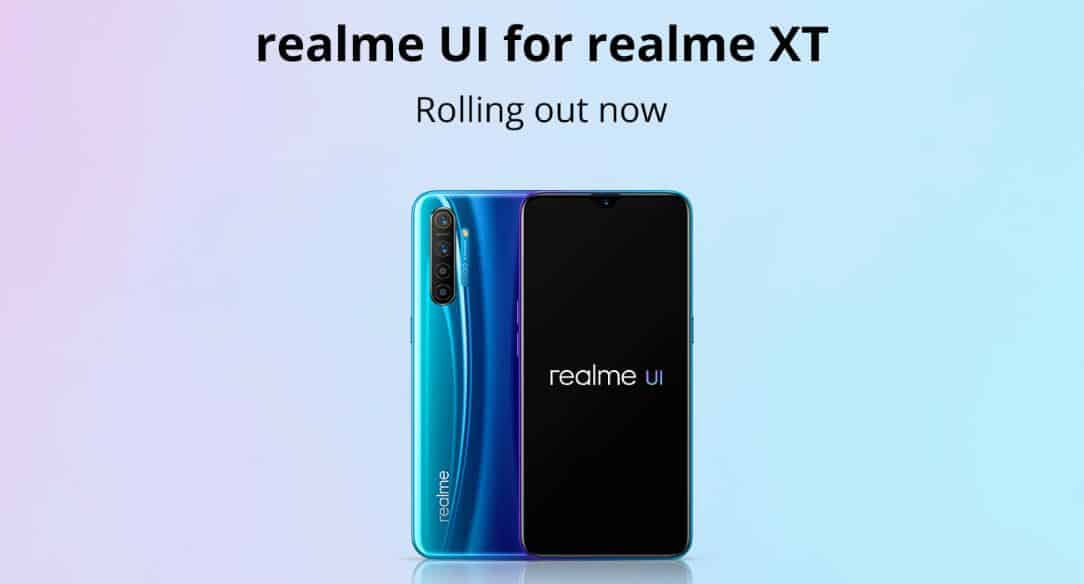 Pembaharuan Realme XT berbasis Android dengan Kostum OS Realme UI di Luncurkan