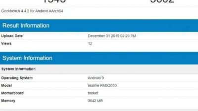 Realme 5i Geekbench 1