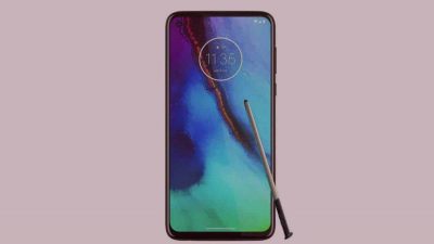 Render ponsel Terbaru Motorola muncul dengan Stylus