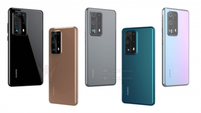 Rendering Huawei P40 Pro