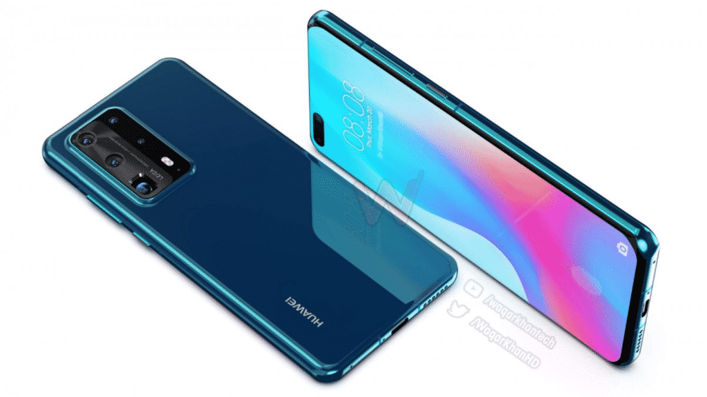 Rendering Huawei P40 Pro Desain Premiium