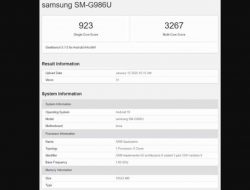Samsung Galaxy S20 + 5G Kini Muncul di GeekBench Menampilkan Beberapa Spesifikasi Inti