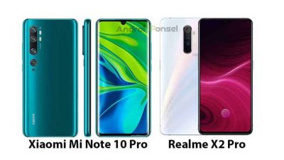 Perbandingan Xiaomi Mi Note 10 Pro VS Realme X2 Pro, Mana yang terbaik?