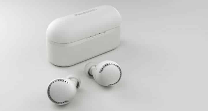 earbud nirkabel Panasonic white