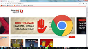Cara membuka situs yang diblokir internet posistif di PC