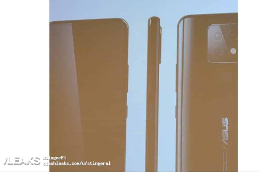 ASUS Zenfone 7 Menampakan Wujudnya