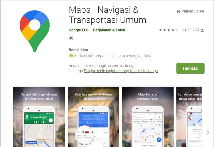 Google Maps Baru